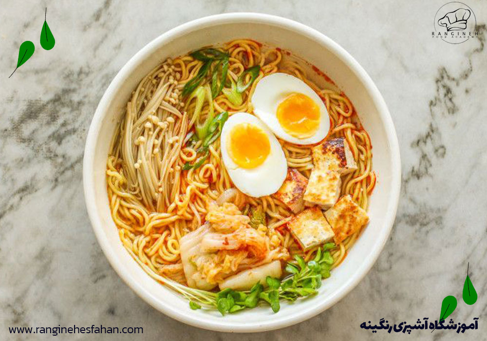 زمان دقیق پخت رشته رامن