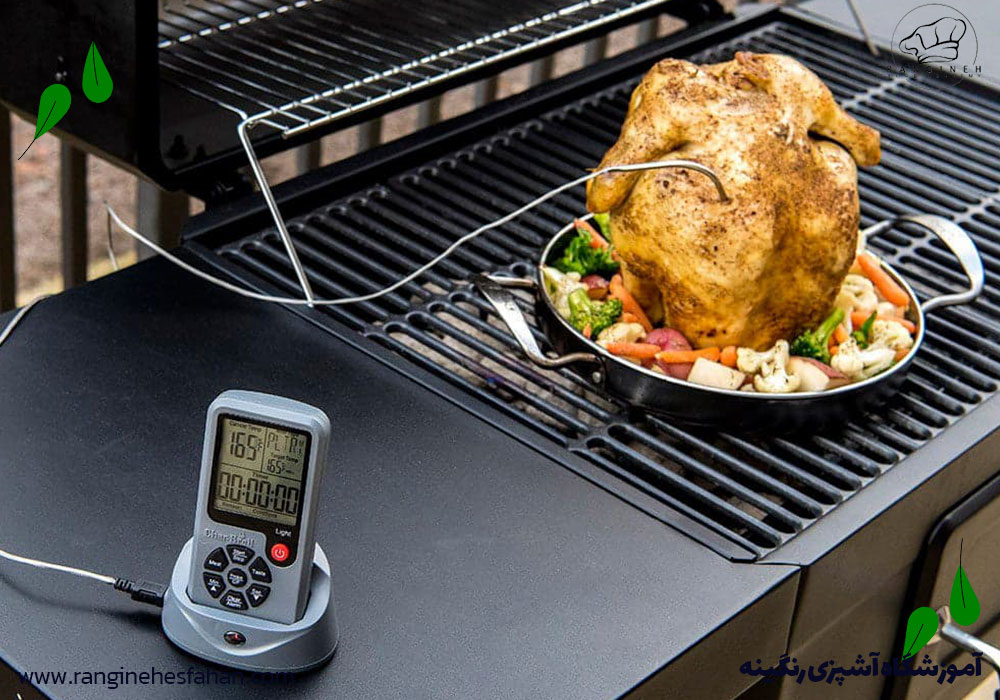 آموزش استفاده از ترمومتر غذا